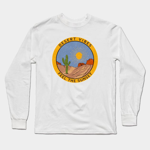 Feel the sunset Long Sleeve T-Shirt by Andreeastore  